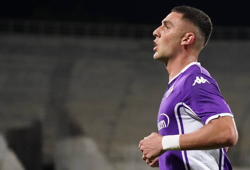 Football. UEFA Europa Conference League. Fiorentina - Sigma. 02.10.2025
