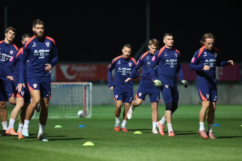 Football. Croatia. Training. 10.11.2025