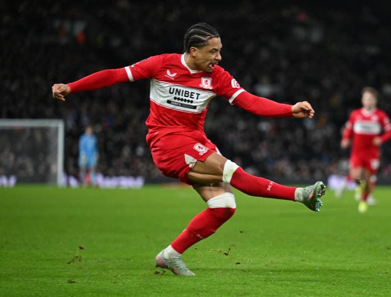 Football. Emirates FA Cup. Fulham - Middlesbrough. 10.01.2026