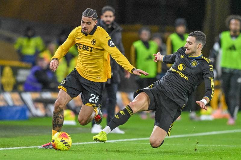 Football. Premier League. Wolverhampton Wanderers - Manchester United. 08.12.2025