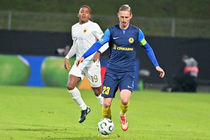 Football. UEFA Conference League. Celje - AEK Athens. 02.10.2025
