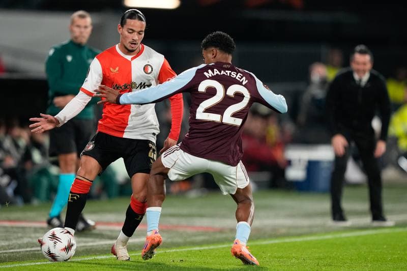 Football. Europa League. Feyenoord - Aston Villa. 02.10.2025