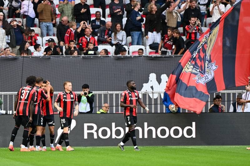 Football. Ligue 1 McDonald's. OGC Nice - Olympique Lyonnais. 18.10.2025