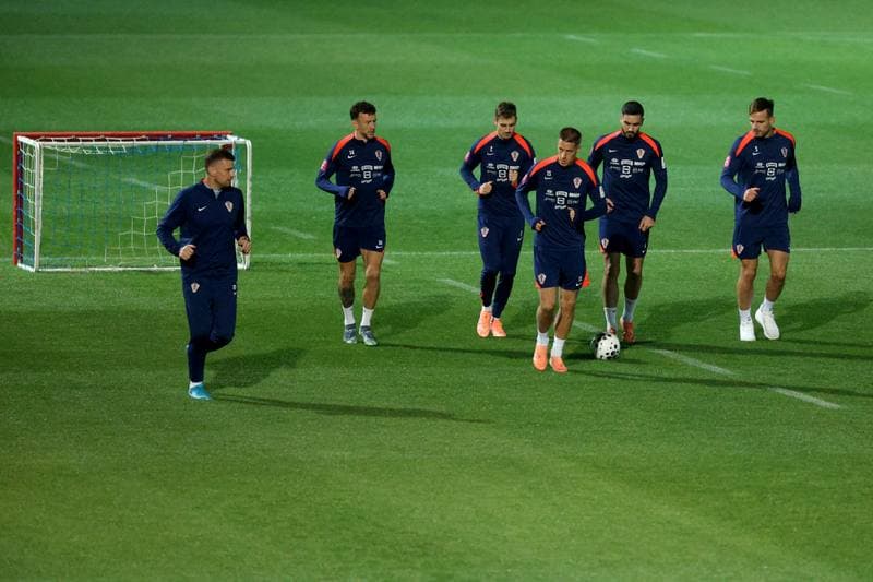 Football. Croatia. Training. 10.11.2025