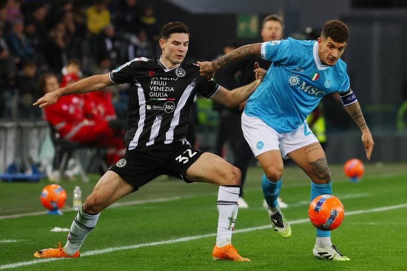 Football. Serie A. Udinese - Napoli. 14.12.2025