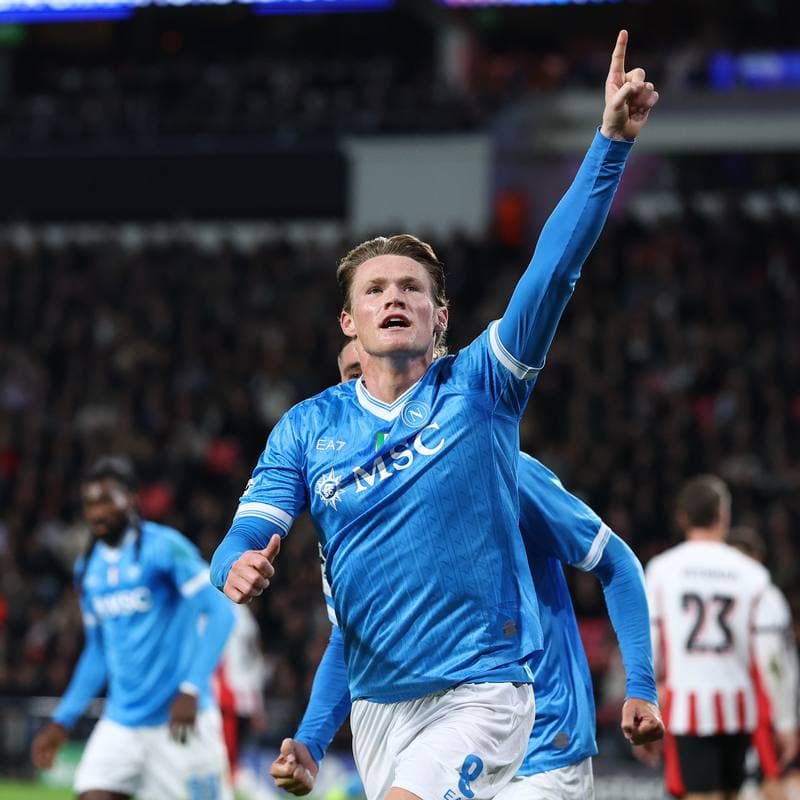 Football. UEFA Champions League. PSV Eindhoven - Napoli. 21.10.2025