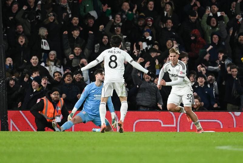 Football. Emirates FA Cup. Fulham - Middlesbrough. 10.01.2026