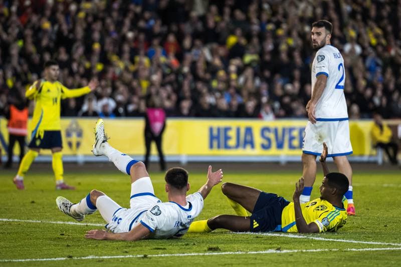Football. FIFA World Cup Qualifier. Sweden - Kosovo. 13.10.2025