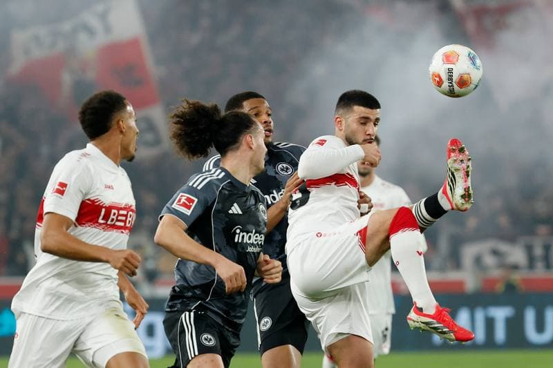 Football. Bundesliga. VfB Stuttgart - Eintracht Frankfurt. 13.01.2026