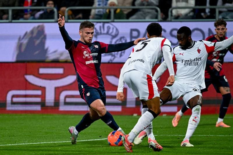 Football. Serie A. Cagliari - AC Milan. 02.01.2026