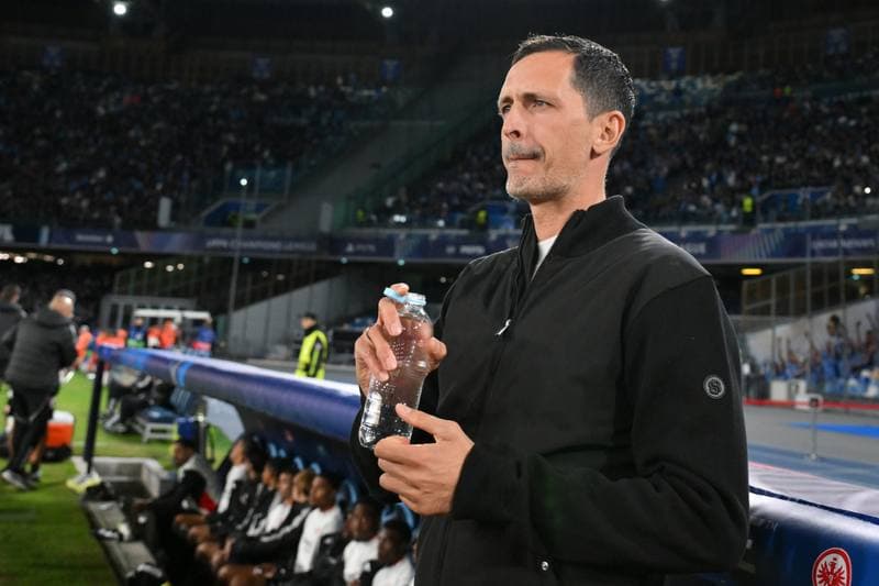 Football. UEFA Champions League. Napoli - Eintracht Frankfurt. 04.11.2025