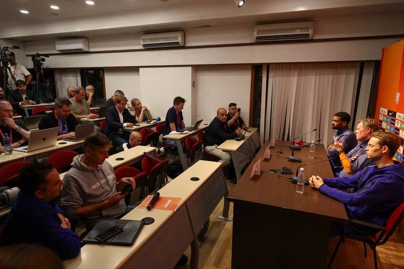 Football. Netherlands. Press Conference. 08.10.2025