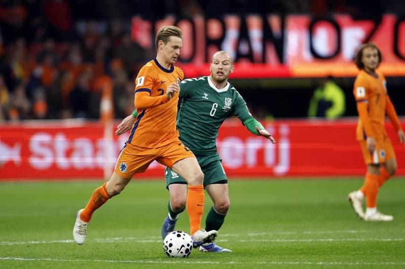 Football. FIFA World Cup Qualifiers. Netherlands - Lithuania. 17.11.2025