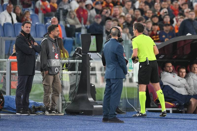 Football. UEFA Europa League. AS Roma - Lille. 02.10.2025