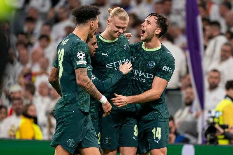 Football. Champions League. Real Madrid - Manchester City. 10.12.2025