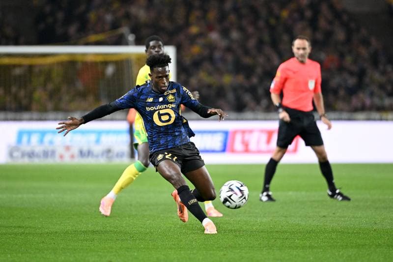 Football. Ligue 1. FC Nantes - Lille OSC. 19.10.2025