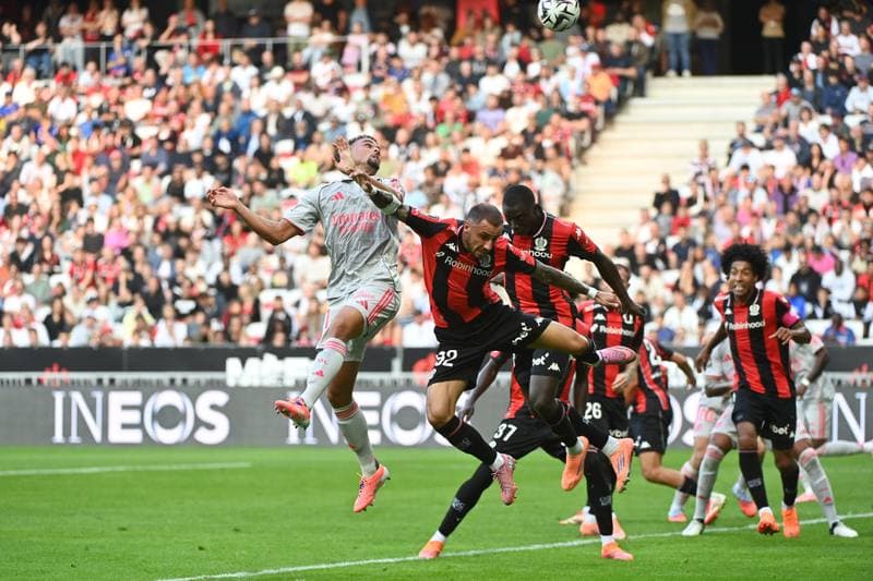 Football. Ligue 1 McDonald's. OGC Nice - Olympique Lyonnais. 18.10.2025