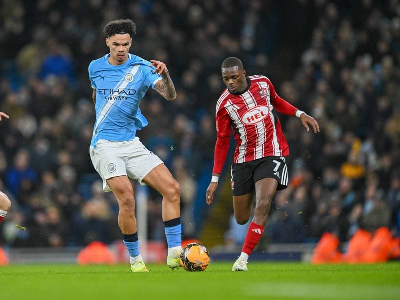 Football. Emirates FA Cup. Manchester City - Exeter City. 10.01.2026
