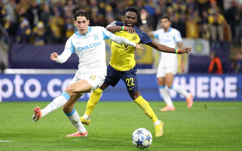 Football. UEFA Champions League. Royale Union Saint-Gilloise - Olympique de Marseille. 09.12.2025