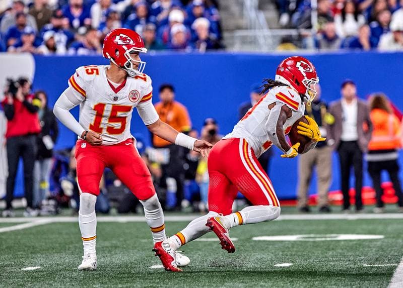 Football. NFL. Kansas City Chiefs - New York Giants. 21.09.2025