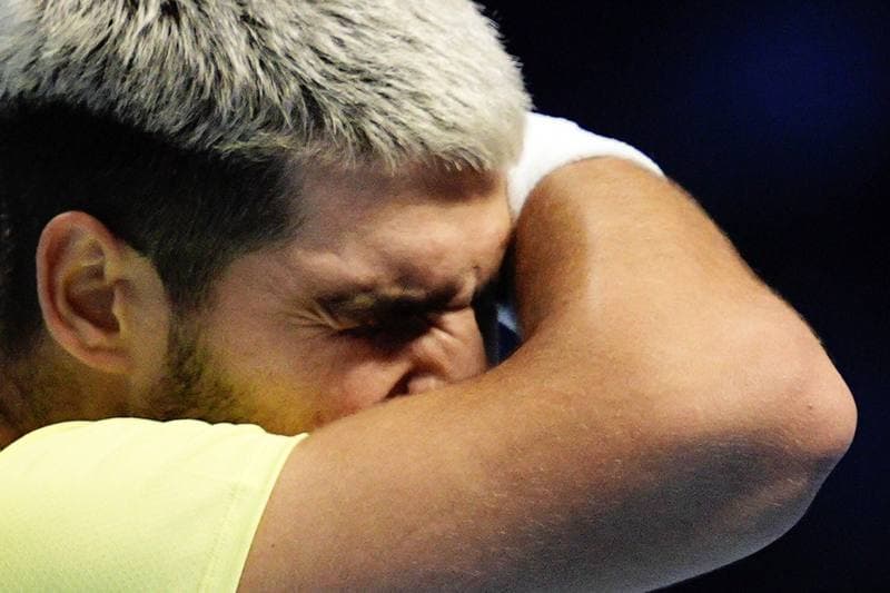 Tennis. ATP Finals. Carlos Alcaraz - Jannik Sinner. 16.11.2025