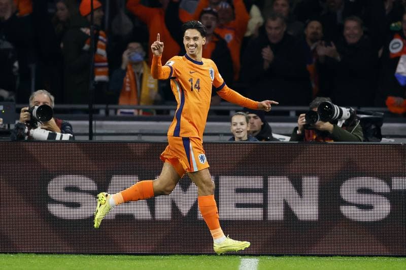 Football. FIFA World Cup Qualifiers. Netherlands - Lithuania. 17.11.2025