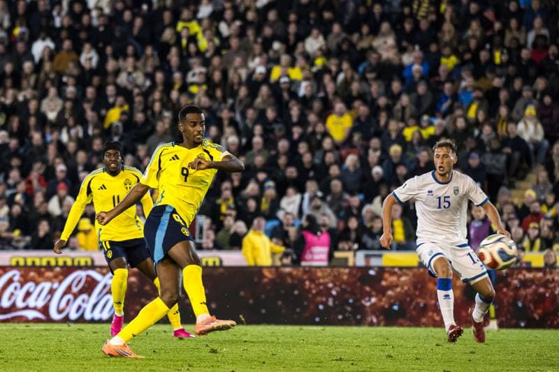 Football. FIFA World Cup Qualifier. Sweden - Kosovo. 13.10.2025