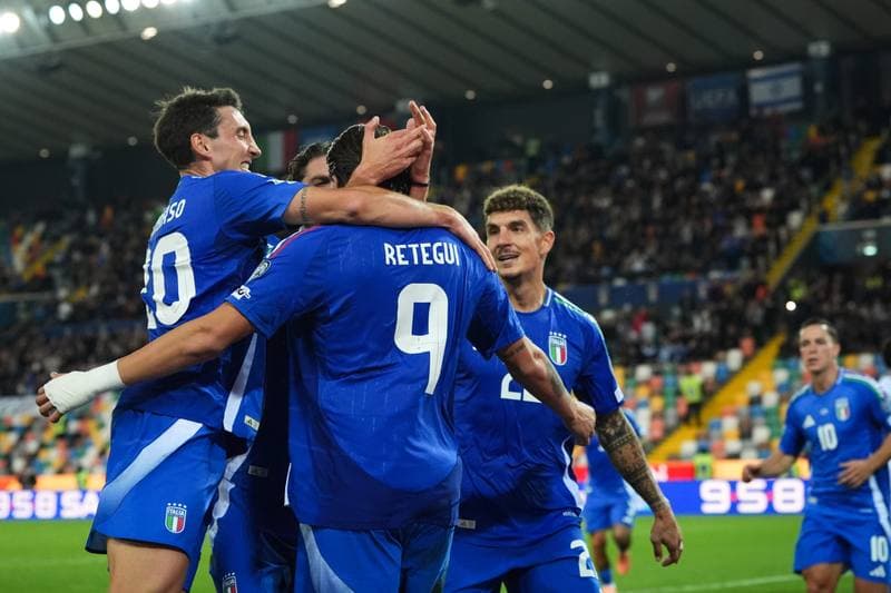 Football. 2026 FIFA World Cup Qualifiers. Italy - Israel. 14.10.2025