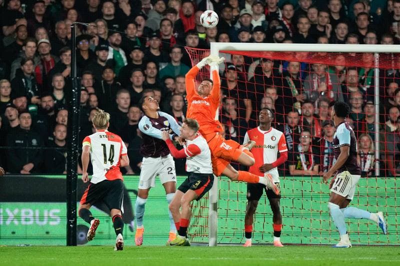 Football. Europa League. Feyenoord - Aston Villa. 02.10.2025