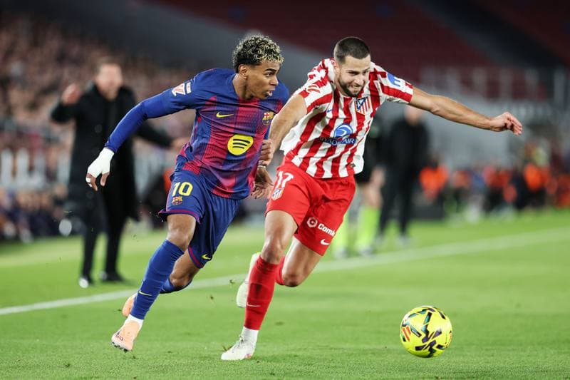 Football. La Liga. FC Barcelona - Atletico Madrid. 02.12.2025