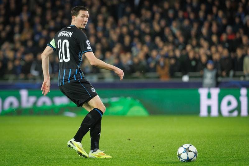 Football. UEFA Champions League. Club Brugge - Arsenal. 10.12.2025