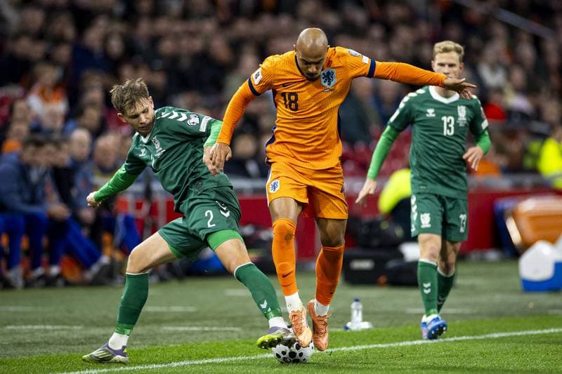 Football. FIFA World Cup Qualifiers. Netherlands - Lithuania. 17.11.2025