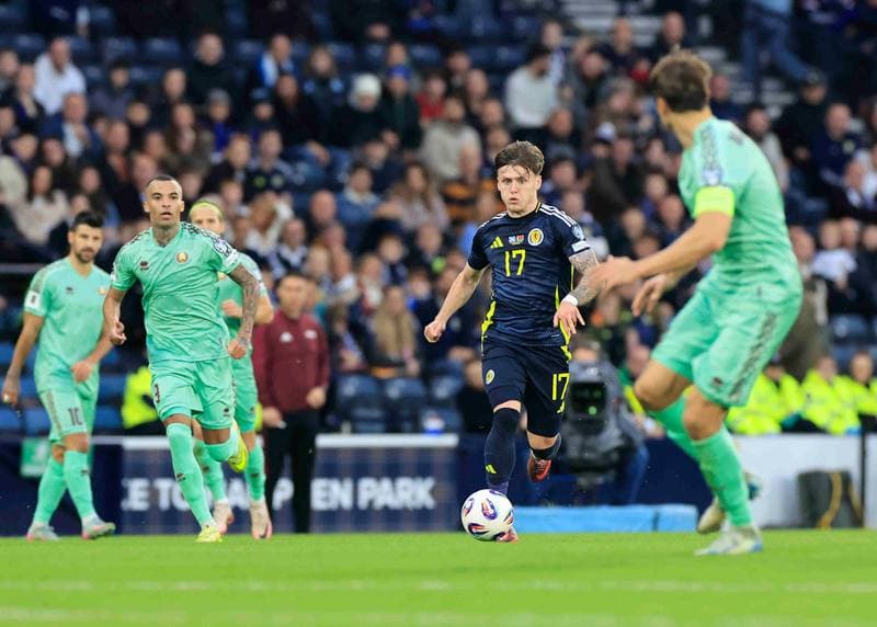 Football. 2026 FIFA World Cup Qualifiers. Scotland - Belarus. 12.10.2025
