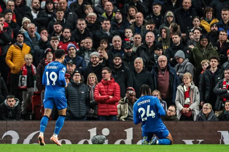 Football. Premier League. Manchester United - Bournemouth. 15.12.2025
