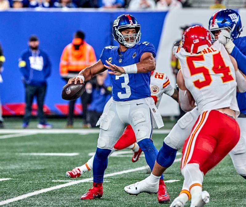 Football. NFL. Kansas City Chiefs - New York Giants. 21.09.2025