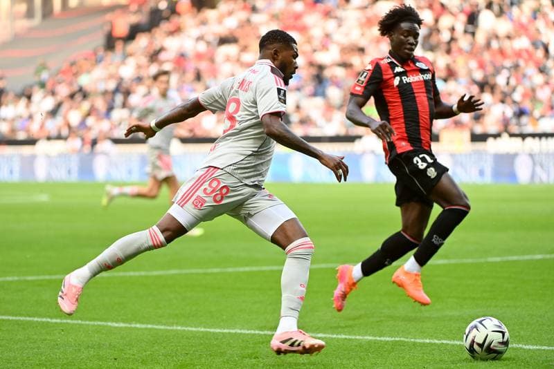 Football. Ligue 1 McDonald's. OGC Nice - Olympique Lyonnais. 18.10.2025