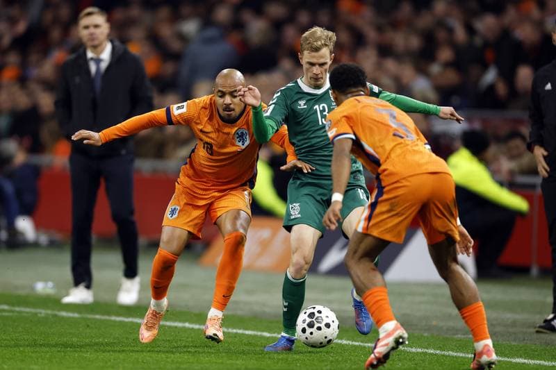 Football. FIFA World Cup Qualifiers. Netherlands - Lithuania. 17.11.2025