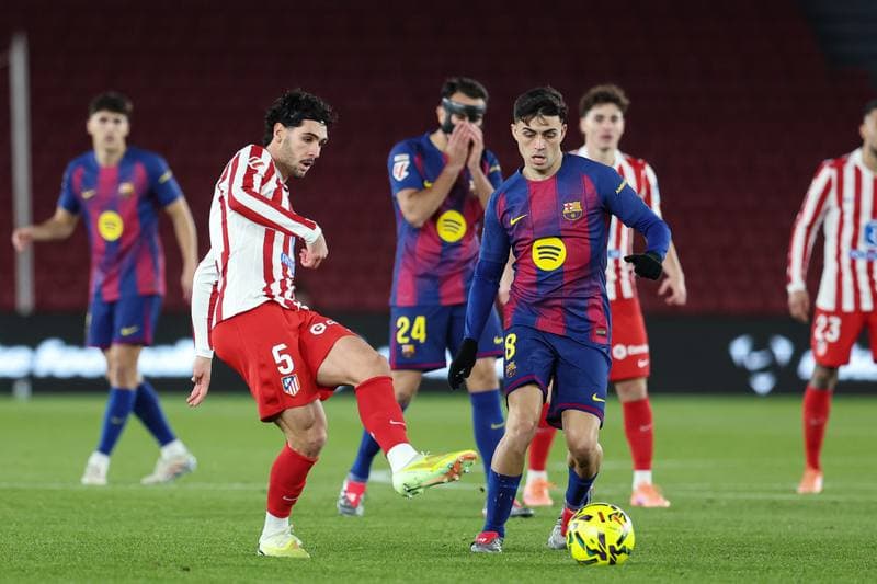 Football. La Liga. FC Barcelona - Atletico Madrid. 02.12.2025
