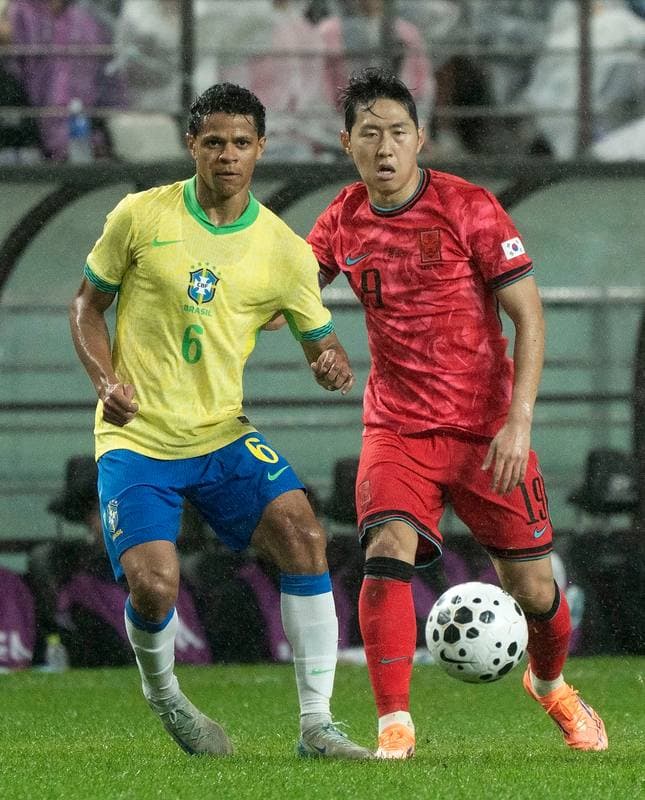 Football. Friendly Match. South Korea - Brazil. 10.10.2025