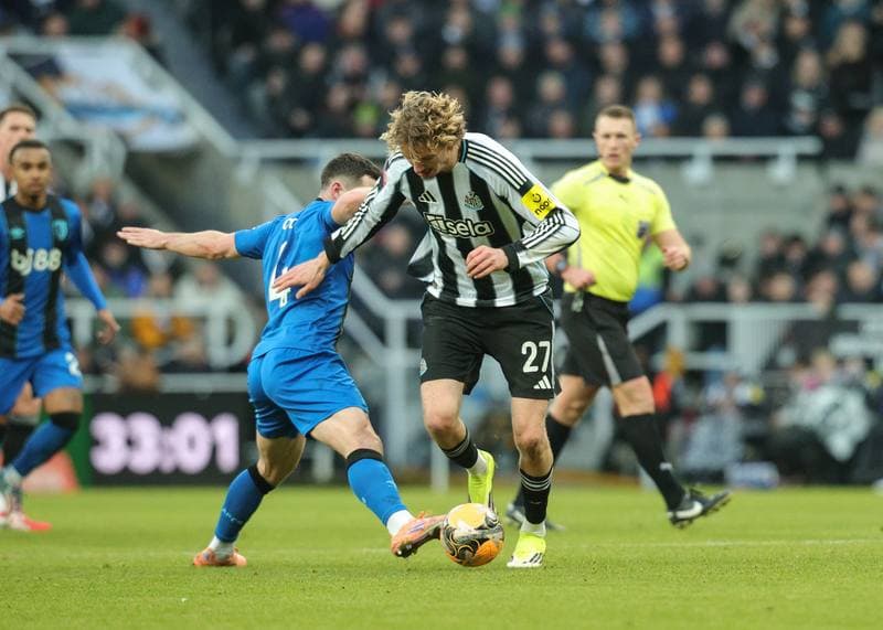 Football. Emirates FA Cup. Newcastle United - Bournemouth. 10.01.2026