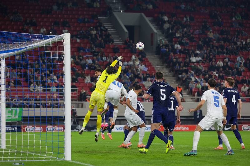 Football. 2026 FIFA World Cup Qualifiers. Greece - Scotland. 15.11.2025