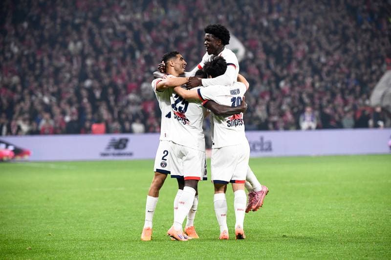 Football. Ligue 1. Lille OSC - Paris Saint-Germain. 05.10.2025