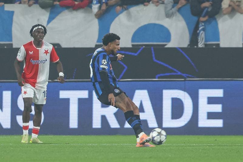 Football. UEFA Champions League. Atalanta - SK Slavia Prague. 22.10.2025