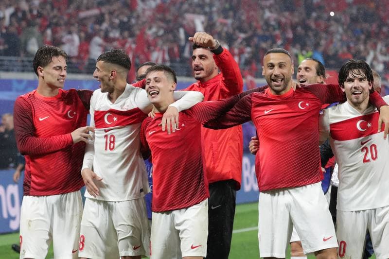 Football. UEFA EURO 2024. Austria - Turkiye. 02.07.2024