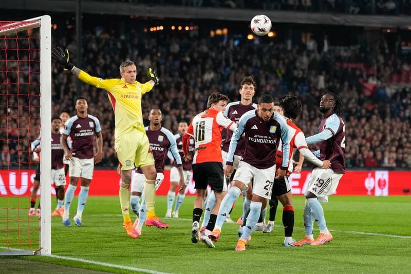 Football. Europa League. Feyenoord - Aston Villa. 02.10.2025