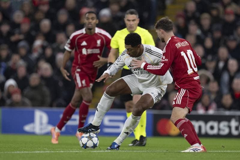 Football. UEFA Champions League. Liverpool - Real Madrid. 04.11.2025