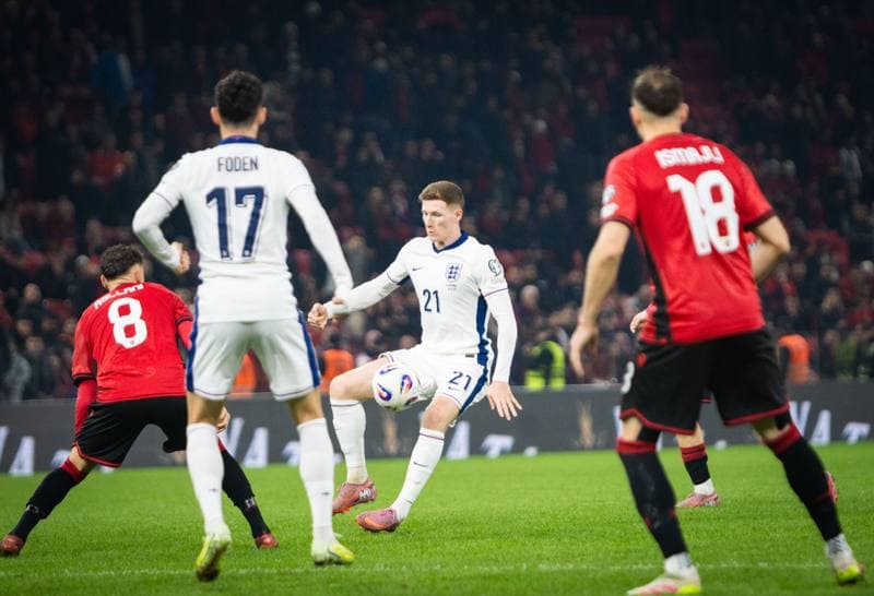 Football. UEFA European Championship. Albania - England. 08.09.2025