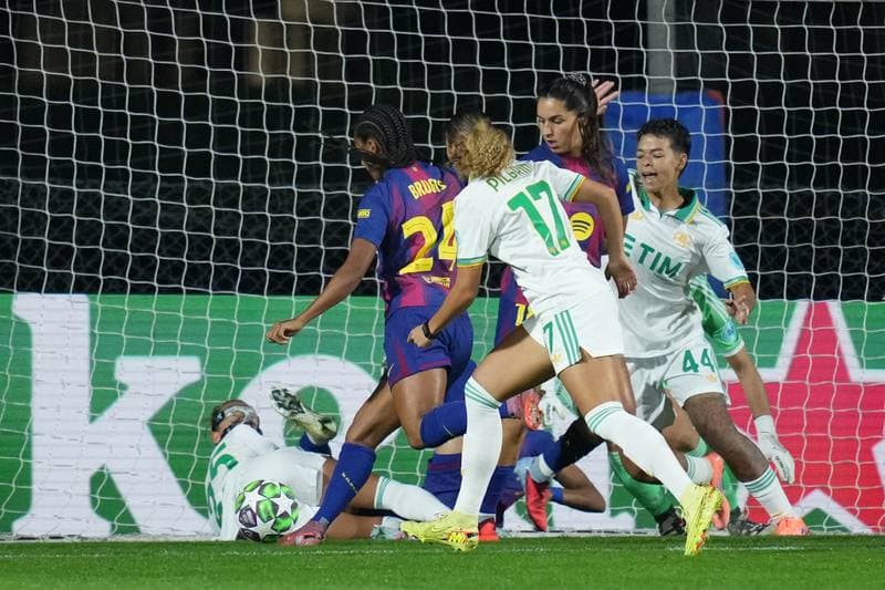 Football. UEFA Women's Champions League. AS Roma - FC Barcelona. 15.10.2025