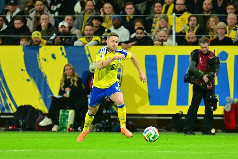Football. FIFA World Cup Qualifiers. Sweden - Slovenia. 18.11.2025