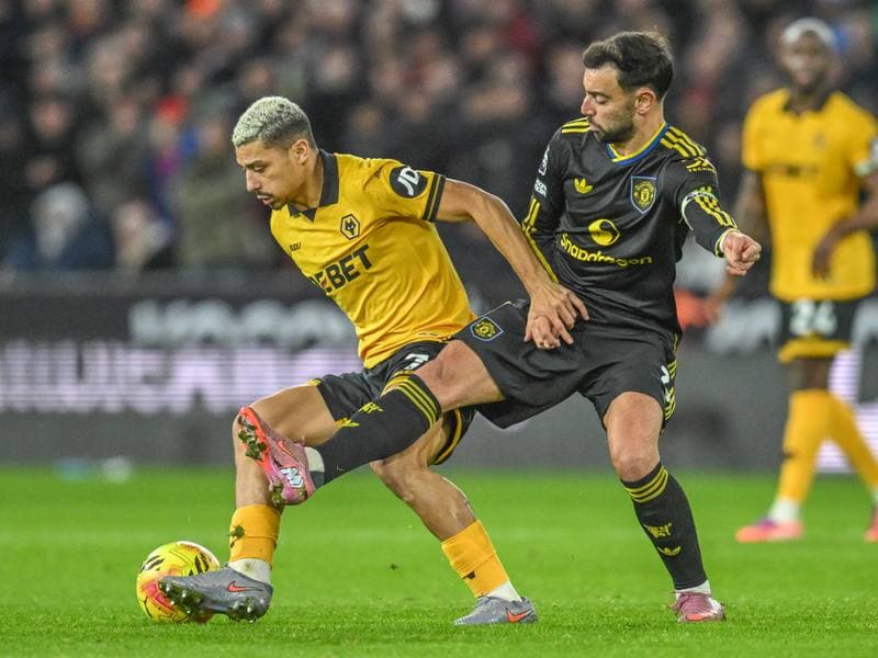 Football. Premier League. Wolverhampton Wanderers - Manchester United. 08.12.2025